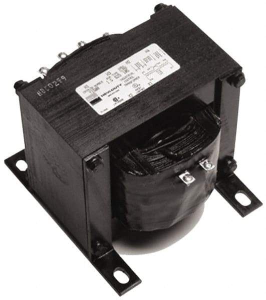 Sola/Hevi-Duty - 1 Phase, 5 kVA, Control Transformer - 2 Input, 1 Output Winding, 60 Hz, 11.3 Inch Deep x 8 Inch High, 239°F Temp Rise - Eagle Tool & Supply