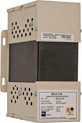 Sola/Hevi-Duty - 240 Volt Max Input, 120 VA, Hardwired Power Conditioner - 120 Volt Output, 4 Inch Wide x 8 Inch High x 5 Inch Deep - Eagle Tool & Supply