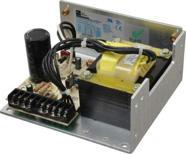 Sola/Hevi-Duty - 40.8 Watt, 3.40 Amp, 100 VAC, 120 VAC, 220 VAC, 230 VAC, 240 VAC Input, 12 VDC Output, Power Supply - Screw Terminal Connection, 1 Output, 4.87 Inch Wide x 1.28 Inch Deep x 5.62 Inch High, 32 to 122°F - Eagle Tool & Supply