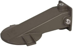 Hubbell Killark - Gray Light Fixture Wall Bracket - For Use with Hazardous Location HID Fixture - MB Series, CSA File LR11713, UL File E10514 & E91793 - Eagle Tool & Supply