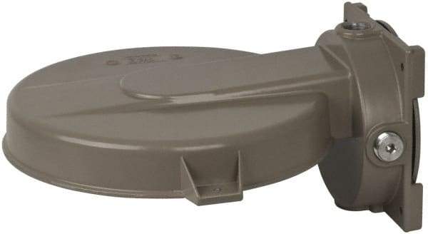 Hubbell Killark - Gray Light Fixture Wall Bracket - For Use with Hazardous Location HID Fixture - VM Series - Eagle Tool & Supply