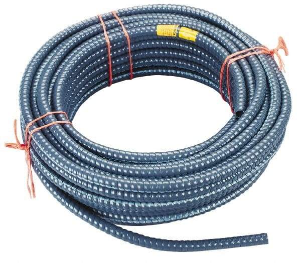 Thomas & Betts - 1-1/4" Trade Size, 100' Long, Flexible Liquidtight Conduit - PVC, 1.385" ID, Gray - Eagle Tool & Supply