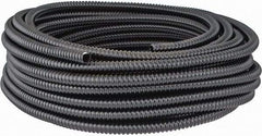 Thomas & Betts - 1/2" Trade Size, 100' Long, Flexible Liquidtight Conduit - PVC, 0.627" ID, Black - Eagle Tool & Supply