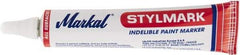 Markal - White - Steel Ball Tip - Eagle Tool & Supply