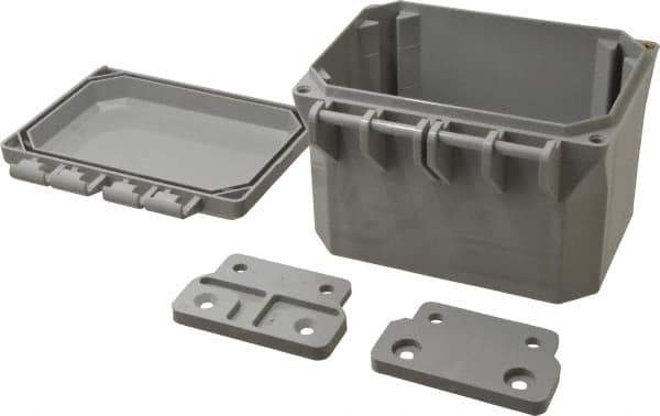 Thomas & Betts - Polycarbonate Standard Enclosure Hinge Flat Cover - NEMA 1, 2, 3, 4, 12, 3S, 3SX, 3X, 4X, x x - Eagle Tool & Supply