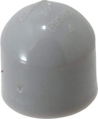 Thomas & Betts - 1/2" Trade, PVC Glued Rigid Conduit End Cap - Insulated - Eagle Tool & Supply