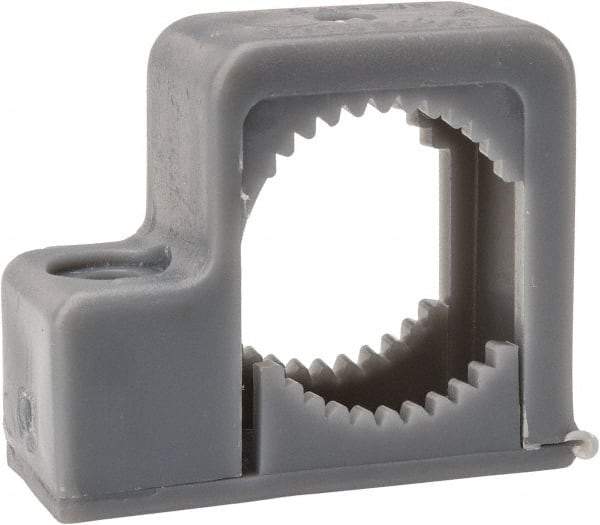 Thomas & Betts - 3/4" Pipe, PVC," Pipe or Conduit Snap Strap - 1 Mounting Hole - Eagle Tool & Supply