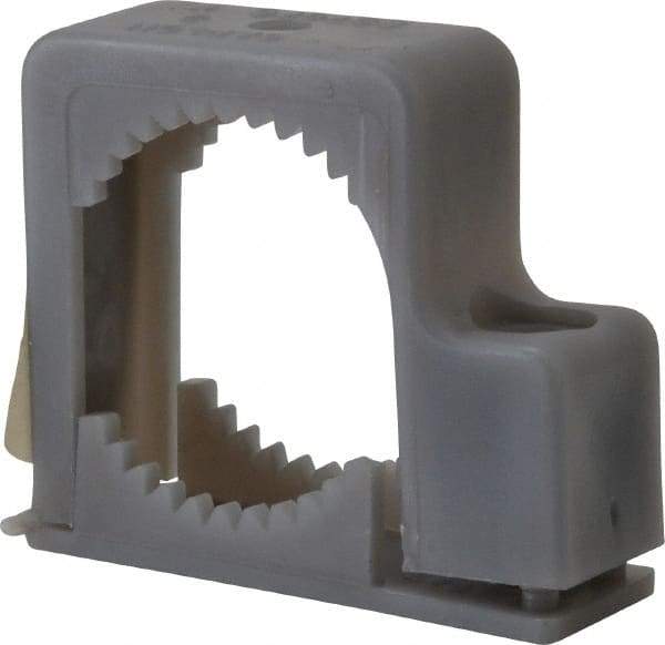 Thomas & Betts - 1" Pipe, PVC," Pipe or Conduit Snap Strap - 1 Mounting Hole - Eagle Tool & Supply