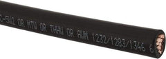 Southwire - 4 AWG, 19 Strand, Black Machine Tool Wire - PVC, Acid, Moisture and Oil Resistant, 500 Ft. Long - Eagle Tool & Supply