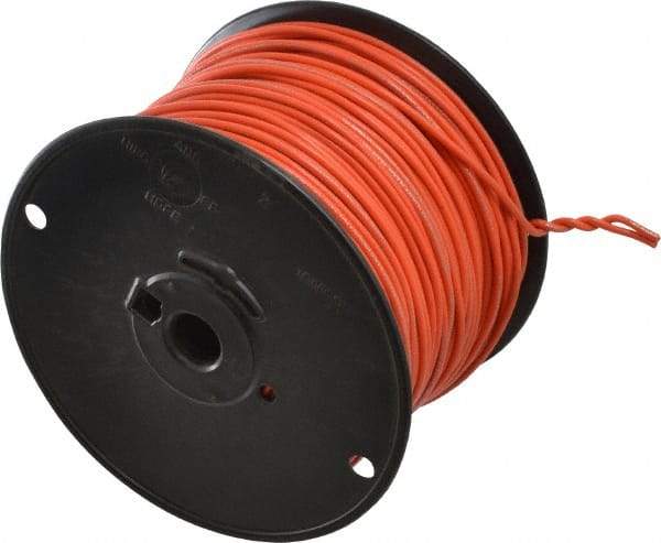 Southwire - 16 AWG, 26 Strand, Orange Machine Tool Wire - PVC, Acid, Moisture and Oil Resistant, 500 Ft. Long - Eagle Tool & Supply