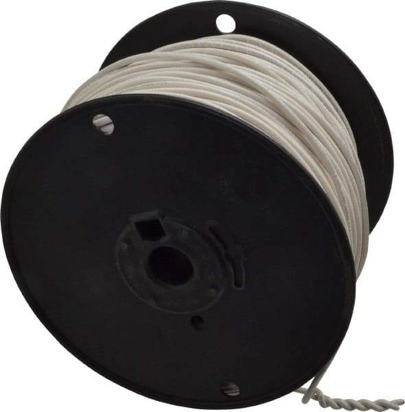 Southwire - 16 AWG, 26 Strand, White Machine Tool Wire - PVC, Acid, Moisture and Oil Resistant, 500 Ft. Long - Eagle Tool & Supply