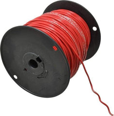 Southwire - 14 AWG, 41 Strand, Red Machine Tool Wire - PVC, Acid, Moisture and Oil Resistant, 500 Ft. Long - Eagle Tool & Supply