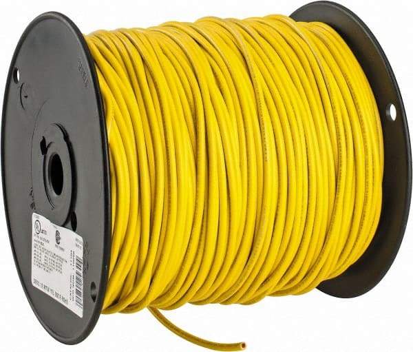 Southwire - 12 AWG, 65 Strand, Yellow Machine Tool Wire - PVC, Acid, Moisture and Oil Resistant, 500 Ft. Long - Eagle Tool & Supply