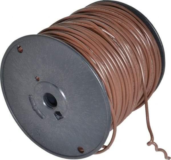 Southwire - 12 AWG, 65 Strand, Brown Machine Tool Wire - PVC, Acid, Moisture and Oil Resistant, 500 Ft. Long - Eagle Tool & Supply