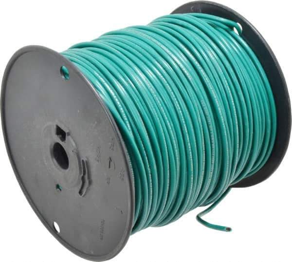 Southwire - 12 AWG, 65 Strand, Green Machine Tool Wire - PVC, Acid, Moisture and Oil Resistant, 500 Ft. Long - Eagle Tool & Supply