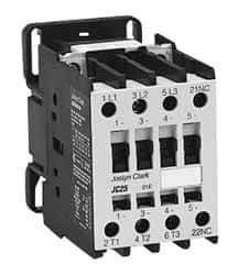 Springer - 3 Pole, 208 Coil VAC, Nonreversible Open Enclosure IEC Contactor - 1 Phase hp: 10 at 230 V, 5 at 115 V, 3 Phase hp: 20 at 200 V, 20 at 230 V, 50 at 460 V, 50 at 575 V, 65 Amp Inductive Load Rating, CSA, UL Listed - Eagle Tool & Supply