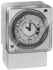 Intermatic - 7 Day Indoor Analog Electrical Timer - 24/120/240 VAC, 50/60 Hz, - Eagle Tool & Supply