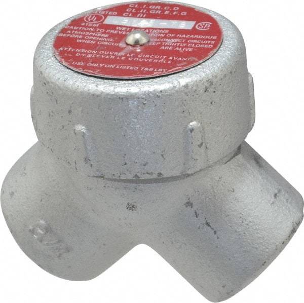 Thomas & Betts - 3/4" Trade, Iron Threaded Angled Rigid/Intermediate (IMC) Conduit Elbow - Noninsulated - Eagle Tool & Supply