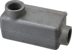 O-Z/Gedney - LR Body, 3/4" Trade, Rigid Malleable Iron Conduit Body - Rectangle, 1" OAL, Hazardous Locations - Eagle Tool & Supply