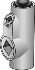 Thomas & Betts - 2-1/2" Trade, Malleable Iron Threaded Rigid/Intermediate (IMC) Conduit Sealing Fitting - Noninsulated - Eagle Tool & Supply