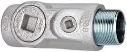 Thomas & Betts - 1-1/2" Trade, Iron Threaded Rigid/Intermediate (IMC) Conduit Sealing Fitting - Noninsulated - Eagle Tool & Supply