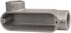 Hubbell Killark - LL Body, 1" Trade, EMT Aluminum Conduit Body - Oval, 5-15/16" OAL, Dry Locations - Eagle Tool & Supply