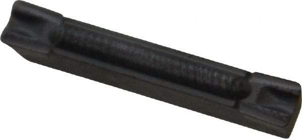 Kennametal - 305G GMP Grade KC5025, 3.05mm Cutting Width Carbide Grooving Insert - 3.5mm Max Depth of Cut, Neutral, 0.4mm Corner Radius, TiAlN Finish - Eagle Tool & Supply