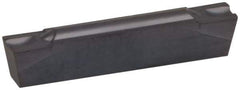 Kennametal - 205G GMP Grade KC5010, 2.05mm Cutting Width Carbide Grooving Insert - 2mm Max Depth of Cut, Neutral, 0.2mm Corner Radius, TiAlN Finish - Eagle Tool & Supply