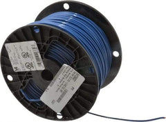 Southwire - THHN/THWN, 14 AWG, 15 Amp, 500' Long, Solid Core, 1 Strand Building Wire - Blue, Thermoplastic Insulation - Eagle Tool & Supply