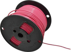 Southwire - THHN/THWN, 12 AWG, 20 Amp, 500' Long, Solid Core, 1 Strand Building Wire - Red, Thermoplastic Insulation - Eagle Tool & Supply