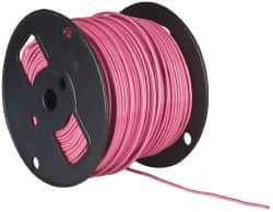 Southwire - THHN/THWN, 12 AWG, 20 Amp, 500' Long, Solid Core, 1 Strand Building Wire - Pink, Thermoplastic Insulation - Eagle Tool & Supply