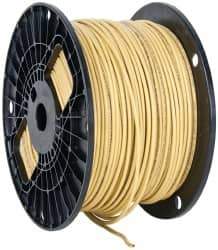 Southwire - THHN/THWN, 14 AWG, 15 Amp, 500' Long, Stranded Core, 19 Strand Building Wire - Yellow, Thermoplastic Insulation - Eagle Tool & Supply