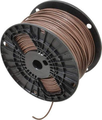 Southwire - THHN/THWN, 14 AWG, 15 Amp, 500' Long, Stranded Core, 19 Strand Building Wire - Brown, Thermoplastic Insulation - Eagle Tool & Supply