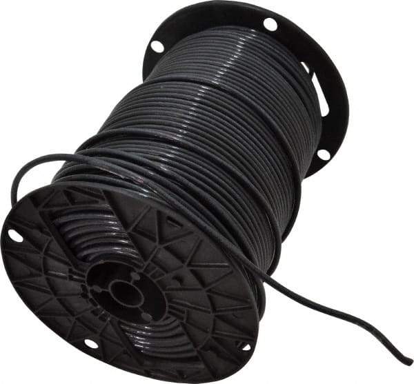 Southwire - THHN/THWN, 10 AWG, 30 Amp, 500' Long, Stranded Core, 19 Strand Building Wire - Black, Thermoplastic Insulation - Eagle Tool & Supply