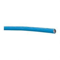 Southwire - THHN/THWN, 8 AWG, 40 Amp, 500' Long, Stranded Core, 19 Strand Building Wire - Blue, Thermoplastic Insulation - Eagle Tool & Supply