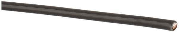 Southwire - THHN/THWN, 6 AWG, 55 Amp, 500' Long, Stranded Core, 19 Strand Building Wire - Black, Thermoplastic Insulation - Eagle Tool & Supply