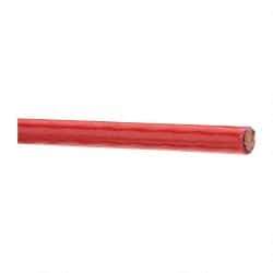 Southwire - THHN/THWN, 6 AWG, 55 Amp, 500' Long, Stranded Core, 19 Strand Building Wire - Red, Thermoplastic Insulation - Eagle Tool & Supply