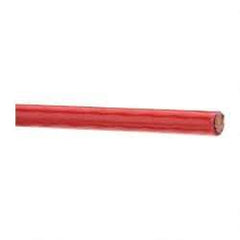 Southwire - THHN/THWN, 6 AWG, 55 Amp, 500' Long, Stranded Core, 19 Strand Building Wire - Red, Thermoplastic Insulation - Eagle Tool & Supply