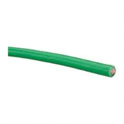 Southwire - THHN/THWN, 6 AWG, 55 Amp, 500' Long, Stranded Core, 19 Strand Building Wire - Green, Thermoplastic Insulation - Eagle Tool & Supply