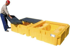 UltraTech - 535 Gallon Sump IBC Pallet - 125 Inch Long x 62 Inch Wide x 22 Inch High, 2 Totes - Eagle Tool & Supply