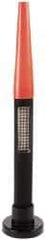 Bayco - White LED Bulb, 150 Lumens, Industrial/Tactical Flashlight - Black Plastic Body, 4 AA Batteries Included - Eagle Tool & Supply