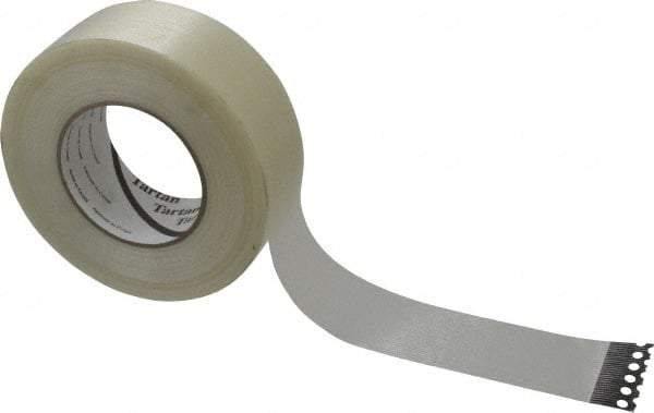 3M - 2" x 110 Yd Clear Rubber Adhesive Packaging Tape - Polypropylene Film Backing, 4 mil Thick, 100 Lb Tensile Strength, Series 8934 - Eagle Tool & Supply