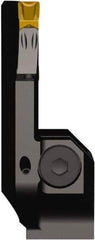 Seco - CFO, External, Right Hand, 0.71" Max Depth of Cut, 3mm Min Groove Width, Indexable Grooving Tool Holder - LC.. 160.. Insert Compatibility, 1" Shank Height, 1" Shank Width, 6" OAL - Eagle Tool & Supply