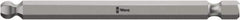 Wera - 5mm Hex Bit - 1/4" Hex Drive, 3-1/2" OAL - Eagle Tool & Supply