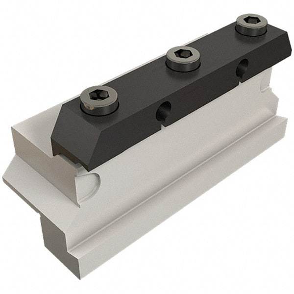 Iscar - Tool Block Style SGTBU, 32mm Blade Height, 110mm OAL, 54mm OAH, Indexable Cutoff Blade Tool Block - 32mm Shank Height, 25mm Shank Width, Through Coolant, Series Tool Blocks - Eagle Tool & Supply