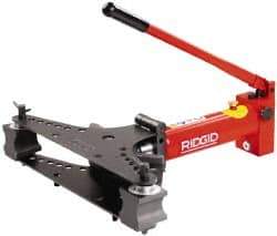 Ridgid - 3/8 to 2 Inch Pipe Capacity, Hydraulic Power Pipe Bender - Eagle Tool & Supply