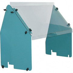 Dynabrade - Front and Side Shield Kit - Use With Metal Capture Downdraft Tables Includes Clear Panel - Eagle Tool & Supply
