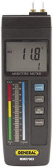 General - Moisture Analyzer - LED Display, Accurate to ±1.5% - Eagle Tool & Supply