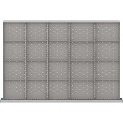 LISTA - 20-Compartment Drawer Divider Layout for 3.15" High Drawers - Eagle Tool & Supply