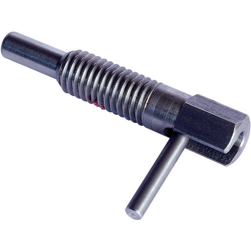 1/4-20 STEEL L HANDLE RETR PLGR - Eagle Tool & Supply